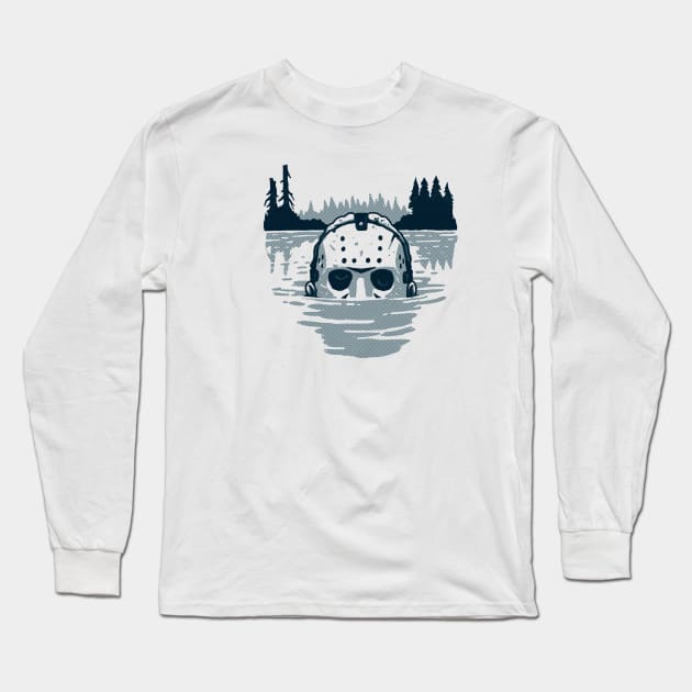 Welcome to Crystal Lake Long Sleeve T-Shirt by ES427